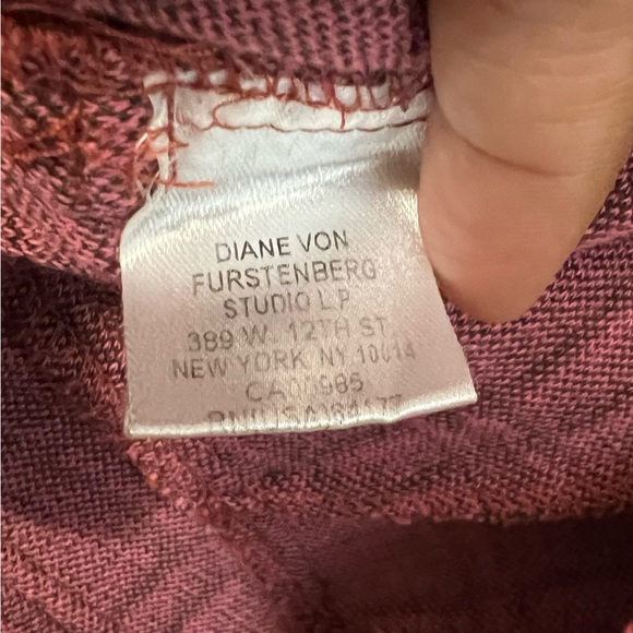 [Diane Von Furstenburg] Plaid Print Cotton Blazer - Picture 16 of 16